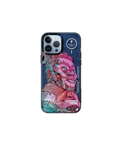 InShare Protective Case (Punk Magnetic Series) for iphone 13-Terracotta Army